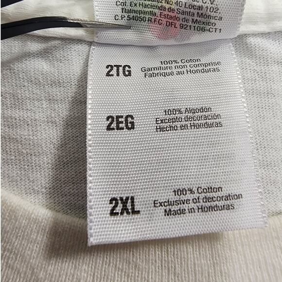 Vintage 90s Fruit of the Loom St Patrick's Day Graphic Tee Size 2XL Lucky Clover - Picture 6 of 10